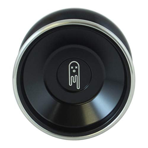 Yoyo King Fantôme Noir Bi Métal Aluminium et Acier Tour Professionnel Yoyo avec Axe à Roulement à Billes et Corde Supplémentaire