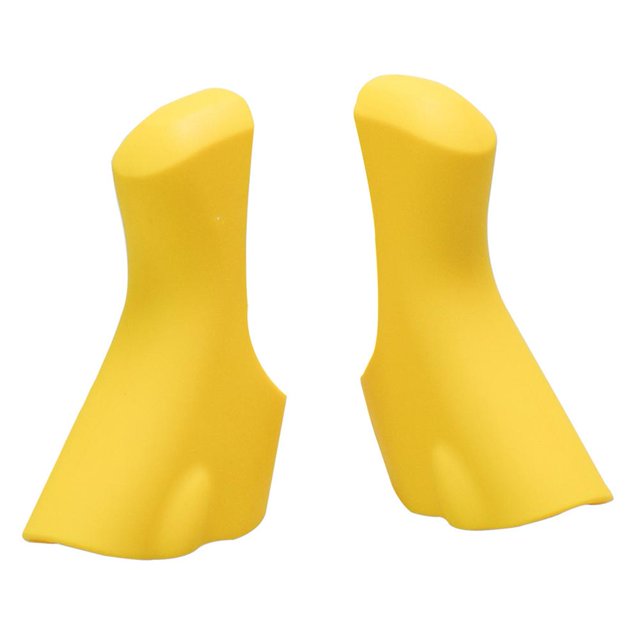 Accesorios para bicicletas Cubierta de palanca de cambios de silicona para bicicleta de carretera para SHIMANO 4700/5800/6800 (amarillo) Hugtrwg Para estrenar