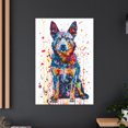 thumbnail image 4 of Australian Cattle Dog Poster Wall Art for Bedroom Living Room Funny Graffiti Dog Picture Cool Dog Decor Wall Art, 4 of 6