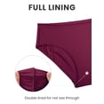 thumbnail image 5 of Bombacha de Bikini CRZ YOGA Cintura Media con Cobertura Completa Fucsia Talle S, 5 of 5