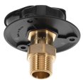 thumbnail image 4 of KAKOWELY kit d'Entrée et de Sortie d'Eau pour Réservoir d'Eau en Laiton avec Valve de Contrôle Anti-Fuite Idéal pour Véhicule Récréatif Bateau Empêche le Reflux pour Connexion d'Eau Fraîche, 4 of 5
