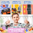 thumbnail image 6 of YCFUN 48pcs Kids Tool Sets Tool Belt with Electronic Drill, Pretend Play Construction Toys for Boys Girls Ages 3+, 6 of 6