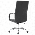 thumbnail image 6 of LeisureMod Sonora Modern High-Back Adjustable Swivel Leather Conference Office Chair in Black, 6 of 10