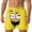 27-Yellow, variant on ibiyuan Mens Swim Trunks Cute 3d Cartoon Face Stretch Beach Shorts Elastic Waist Bathing Suit Beach Swimwear