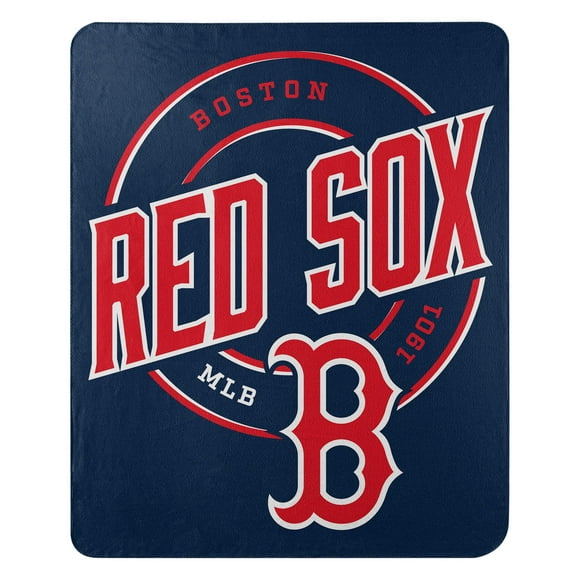 Northwest la Compagnie MLB Couverture Jetée de Campagne Red Sox 50 Pouces" x 60 Pouces" Couleurs d'Équipe