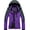 Purple, variant on GEMYSE Women's Mountain Waterproof Ski Snow Jacket Winter Windproof Rain Jacket(Black, M)