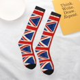 thumbnail image 6 of Knee High Socks for Women Union Jack All Uk Flag Long Tube Sock Uniform Socks, 6 of 7