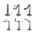 thumbnail image 3 of Graflsoa JOYUSING V500S Foldable Portable Document Camera with 8MP Resolution, A3 Scanning Area, Built-in Mic, Auto-Focus, and LED Lighting for Online Classes and Webinars, 3 of 6