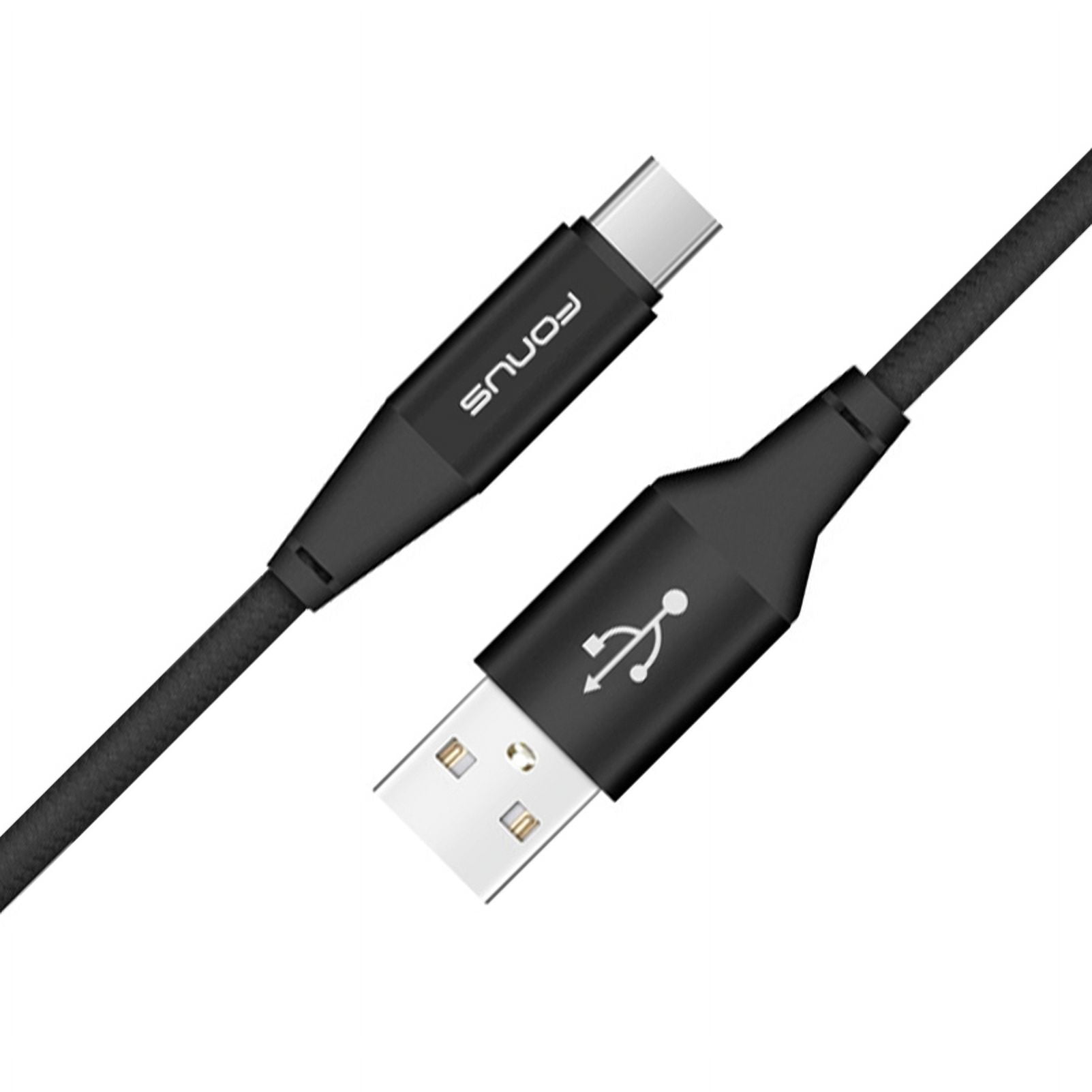Type-C 10ft USB Cable w Fast 18W Home Charger Z6D for Motorola One, Moto Z4 Z3 Play Z2 Play Z Play Droid Force Droid X4 G7 Power Play G6 - Nokia 3.1, 7.1, 8, Plus - OnePlus 5T, 6, 6T, 7 Pro