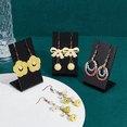 thumbnail image 4 of 10 Packs Earring Holder Acrylic Ear Stud Earring Display Rack Organizer Stand L-Shape Earrings Ear Studs Rack, 4 of 5