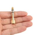 thumbnail image 4 of 6.35 Male to 3.5 Female Stereo Adapter Terminals Audio Plug Headphone Adaptor, 4 of 5