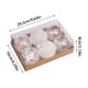 thumbnail image 3 of Christmas Decorations 8cm/6pcs Fine Transparent Painted Christmas Gift Box Christmas Tree Pendant, 3 of 8