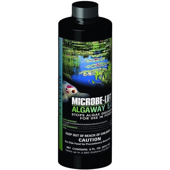 Microbe-Lift Algaway 5.4 for Ponds [Pond, Water Treatments] 8 oz