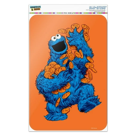 Sesame Street Vintage Cookie Monster Home Business Office Sign