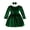 A-Green, variant on Kuleyang 2PC Toddler Baby Girls Velvet Tutu Dress Long Sleeve Princess Birthday Party Twirl Wedding Dresses Spring Clothes Green 18-24 Months