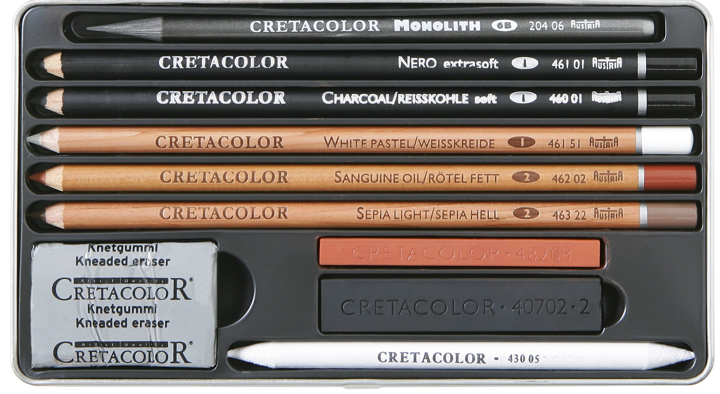 Cretacolor Artino Drawing Set, 10 Pieces