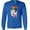 Royal Blue, variant on Fair Game Betty Boop Long Sleeve Shirt Rebel Girl Betty Boop-Black-Small
