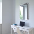 thumbnail image 2 of Umbra Hub Rectangular Mirror 24 x 36" (61 x 91 cm), 2 of 6