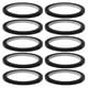thumbnail image 2 of 10 unidades de cinta de tira negra, tira de tablero de borrado en seco, cinta Washi fina para pizarra blanca, cinta adhesiva, cintas de gráficos, rayas automotrices para marcado de rejilla artesanal, 2 of 5