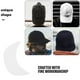 thumbnail image 3 of 20 piezas forros de ala para gorras de béisbol, sombrero de béisbol, ala, visera, ala, sombrero para el sol, ala, forro, sombrero para el sol, escudo, gorra de béisbol, visera insertada, 3 of 8