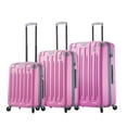 thumbnail image 3 of Mia Toro ITALY  Gelato 3-piece Hardside Spinner Luggage Set Yellow, 3 of 4