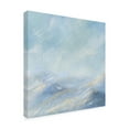thumbnail image 4 of Canvas Wall Art - Line and Brush 'Rolling Blue Mountains' Wall Art for Living Room, Bedroom, or Office Décor by Trademark Fine Art - 24 x 24 Inches, 4 of 4