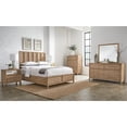 thumbnail image 4 of Modus Furniture Dorsey Wooden Panel Bed in Granola, 4 of 10