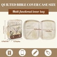 thumbnail image 7 of ZUXONGSY Dove Cross Lily Flower Print Bible Case for Women Portable Bible Carrier Sturdy Handbag with Multiple Pockets Christian Gift for Work, 7 of 7