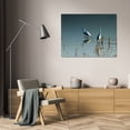 thumbnail image 3 of Alan Hausenflock 18x13 Gallery Wrapped Canvas Wall Art Titled - Early Morning Egrets II, 3 of 4