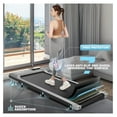 thumbnail image 3 of Walking Pad Under Desk Treadmill with Incline, 2.5HP Quiet Portable Electric Treadmills for Home 300 lbs Weight Capacity, 3 in 1 Compact Running Machine with Control and LED Display Silver Gray, 3 of 7