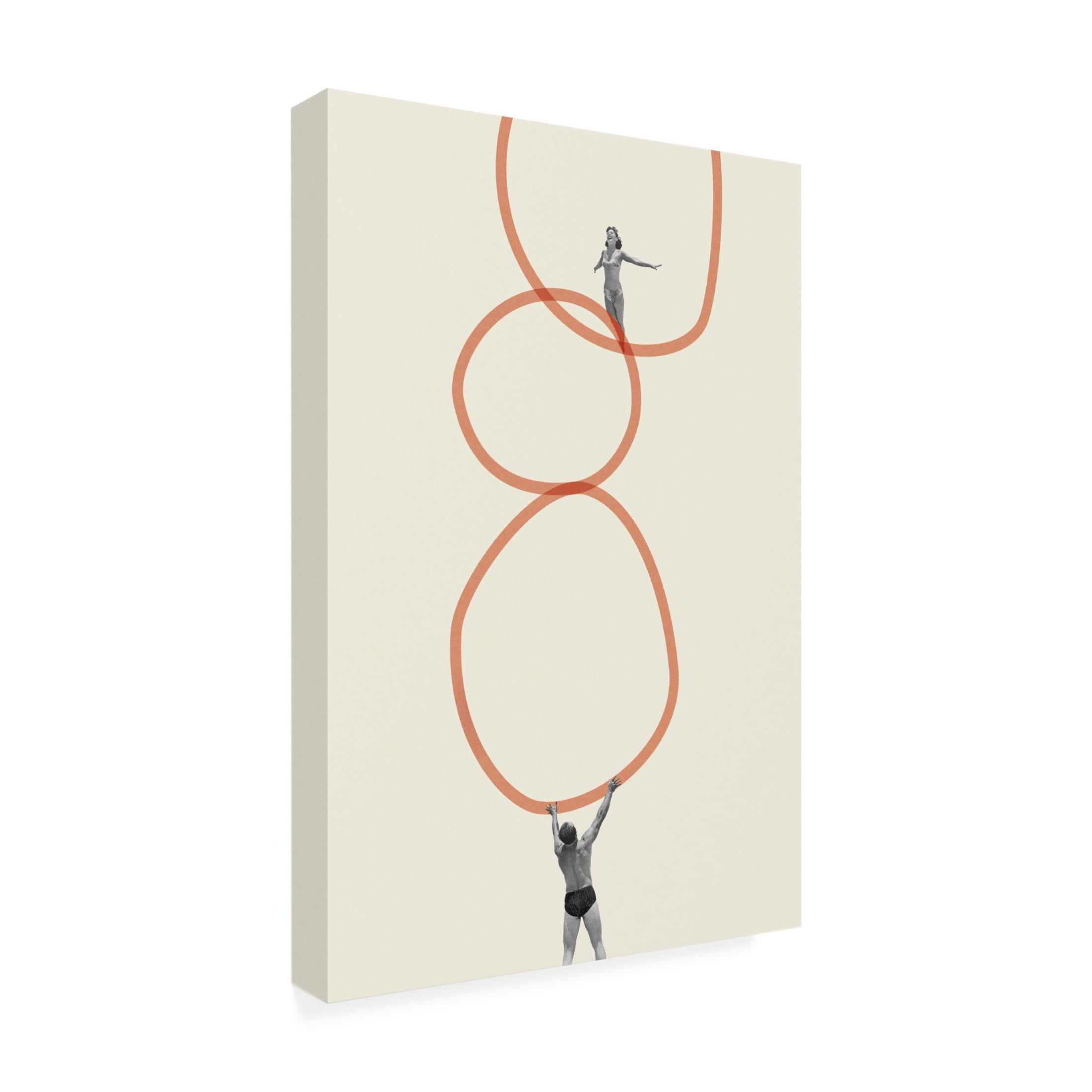Trademark Fine Art Maarten Leon You Make Me Feel Everything Canvas Wall Art