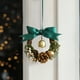 thumbnail image 4 of Adornos navideños, 1 colgante navideño con forma de campana y flor para puerta, con forma de piña y piña, para decorar el árbol de Navidad., 4 of 6