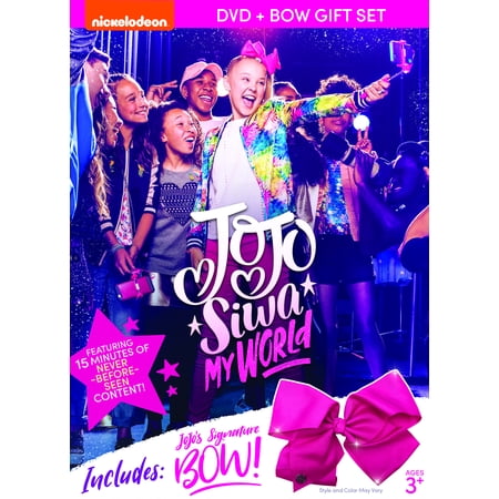 Jojo Siwa: My World (Walmart Exclusive) (DVD + Bow Gift Set) - Walmart.com