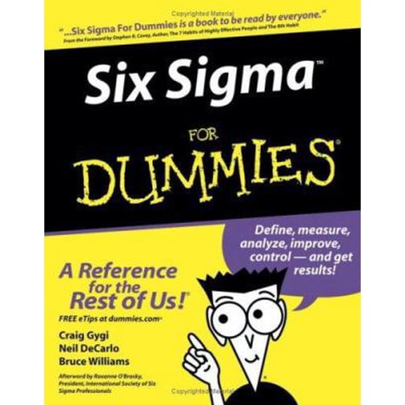 Pre-Owned Six Sigma for Dummies (Paperback) 0764567985 9780764567988