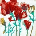 thumbnail image 3 of Goldberger, Jennifer 15x15 Black Modern Framed Museum Art Print Titled - Flower Expression II, 3 of 5