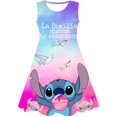 thumbnail image 5 of MINISO Robe de Princesse Disney Stitch Robe d'Anniversaire pour Enfants Robe de Princesse pour Filles Tenue de Fête d'Anniversaire Tendance, 5 of 5