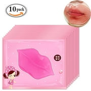 Lips Membrane Moisturizing Lip Film Paste Lip Abundance Beauty Makeup Accessories Beauty Pink Collagen Lip Gel Mask Care Mask Membrane (10 piece)