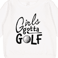 thumbnail image 3 of Inktastic Girls Gotta Golf Toddler Sweatshirt, 3 of 4