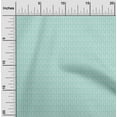 thumbnail image 1 of oneOone Georgette Viscose Fabric Check Kasuri Printed Fabric 1 Yard 42 Inch Wide, 1 of 4