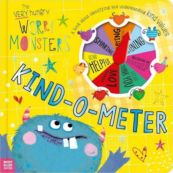 The Very Hungry Worry Monsters Kind-O-Meter, (Board Book)