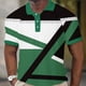 thumbnail image 2 of Camisas de Manga Larga para Hombres Impresos Girar Hacia Abajo Botones de Cuello Lateral Dividido, Casual Camiseta Blusa para Hombres, 2 of 4