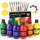thumbnail image 1 of Set de pintura lavable Nicpro para niños con 10 pinceles de 1500 ml, 1 of 9