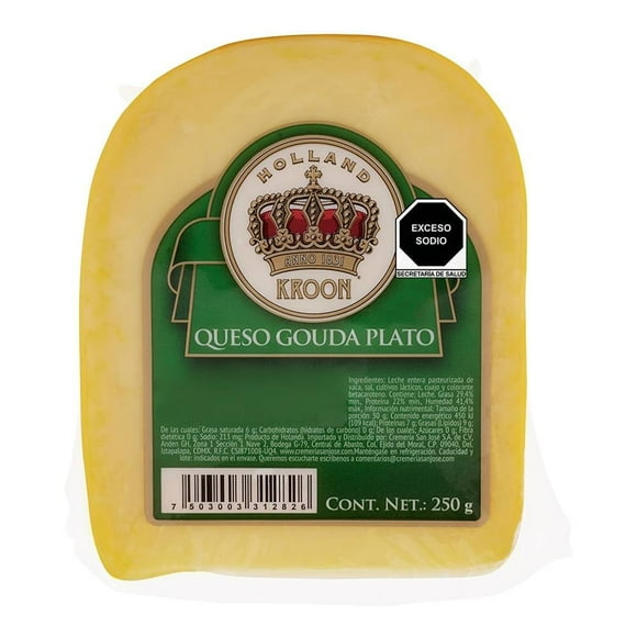 Queso gouda Kroon plato 250 g