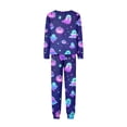 thumbnail image 5 of Halloween Family Matching Pajamas Sets, Halloween Family Spooky Loungewear Indoor, Pumpkin Ghost Holiday PJS Sleepwear, Seasonal Halloween Party Family for Home Relaxing Casual Daily Wear, 5 of 7