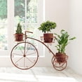thumbnail image 2 of Neatifyes Tricycle Plant Stand - Flower Pot Cart Holder - Ideal for Home, Garden, Patio - Great Gift for Plant Lovers, Housewarming, Mother’s Day - Parisian Style (Bronze), 2 of 6