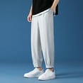 thumbnail image 3 of Bjutir Pants For Men Straight Casual Pants Summer Casual Pants Men Breathable Pants, 3 of 5