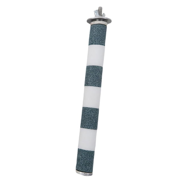 DOLITY Bird Parrot Cage Perch -Surface Stand Toy Molar Grinding Branch for Green 2.5x20cm