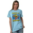 thumbnail image 5 of Retro Cute Hungry Funny PACMAN Game Women's Graphic T Shirt Tees Brisco Brands S, 5 of 6