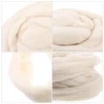 thumbnail image 4 of Natural Roving Wool Roving Fiber Felt Crafts Needle Felting 200g ( ), 4 of 8