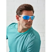 Ironman Mens Blade Sport Sunglasses White